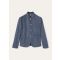Loro Piana - Spagna Mini Sb Jacket Denim Flower, Woman, Surge Blue, Size: 38
