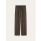 Loro Piana - Reinga Trousers Wish Cash Flannel, Man, Cocoa Truffle Melange, Size: 56
