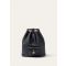 Loro Piana - Extra Drawstring Backpack L27 Tender Calf, Woman, Blue Navy/Sun Gold, Size: NR