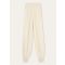 Loro Piana - Mersey Trousers Baby Cash Silk Gg 14, Woman, White Snow/Nougat, Size: XS
