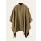 Loro Piana - Spagna Cape Cash Double Bicolor Rain, Woman, Pine Perfume Melange, Size: M
