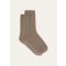 Loro Piana - Cashmere Socks Baby Cash Gg 12, Man, Licorice Root Melange, Size: S
