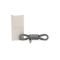 Santoni Gray Nylon Laces - 140 Cm, Size: One Size