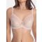 Elegantit kaarituelliset rintaliivit pitsisomistein - beige - Gr. 75 B - Goldner Fashion