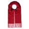 Pehmoinen kaulahuivi - punainen - Gr. Vakiokoko - Goldner Fashion