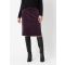 Hame taskuilla ohutta babycord-vakosamettia - bordeaux - Gr. 40 - Goldner Fashion
