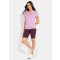 Bermudahousut active-stretch-materiaalista - bordeaux - Gr. 40 - Goldner Fashion