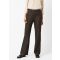Alice New Flared -jerseyhousut ruutukuosilla - ruskea / beige / ruudull. - Gr. 23 - Goldner Fashion