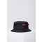 Utility Bucket Hat Lakit & Kaulaliinat - Musta/punainen - Alpha Industries