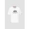 Basic OS Heavy T T-Shirt miehille - Koko S - Valkoinen - Alpha Industries