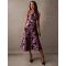 Luxe One Shoulder Jacquard Midi Dress - 10 / BLACK PATTERN