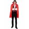 Vampyyrin Punainen Viitta Miehelle 120 Cm Halloween - Punainen - Ainutlaatuinen Koko