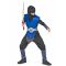Sininen Ninja-asu Lapselle - Sininen - M 7-9 vuotta (120-130 cm)