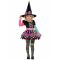 Halloweenin Värikkään Noidan Naamiaisasu Tytölle - Värikäät - 3-4 vuotta (94-104 cm)