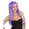 Violetti Glamour- Peruukki Aikuisille - Värikäät - One-size