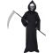 Viikatemies - Halloweenasu Lapselle - Musta - 5-7 vuotta (128 cm)