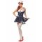 Pin-up Tyylinen Merimiesmekko Aikuisille - Sininen - XXL