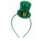Aikuisten Minikokoinen St. Patrick's Day -silinterihattu Paljettikoristeilla - Vihreä - Ainutlaatuinen Koko