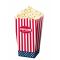 4 Popcorn-purkkia - Värikäät - Ainutlaatuinen Koko