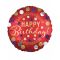Alumiininen Happy Birthday- Ilmapallo 43 Cm - Punainen - One-size