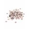 Ruusukultaiset Pyöreät Konfetit 0.6 Cm 10 G - Vaaleanpunainen - Ainutlaatuinen Koko