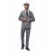 Suitmeister- 20-luvun Puku Miehelle - Hopea/ Harmaa - XL (58)