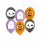 Halloween Friends- Lateksiset Ilmapallot 23 Cm - Harmaa, Valkoinen - Ainutlaatuinen Koko