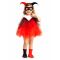 Miss Harlekiini-naamiaisasu Vauvalle - Punainen - 1-2 vuotta (70 cm)