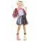 Ilkeän Harlekiinin Naamiaisasu Tytölle - Multicolore - L 12-14 ans (139-152 cm)