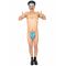 Mankini Sininen Miehet - Sininen - One-size