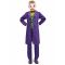 Jokeri-asu Lapselle - Violetti - 128 - 140 cm (8-10 vuotta)