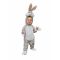 Bugs Bunny -vauvan Naamiaisasu - Harmaa, Valkoinen - 86 - 92cm (1-2 vuotta)