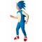 Sonic Siili-naamiaisasu Lapsille - Sininen - 110/122 (5-7 vuotta)
