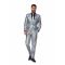 Aikuisten Discoball Opposuits Puku - Hopea/ Harmaa - S/M (EU 48)