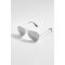 Lunettes De Soleil Aviateur - Gris - Argent - One Size, Gris - Argent