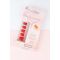 Invogue - Faux Ongles Carrés - Bright Red - Rouge - One Size, Rouge