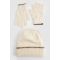 Ensemble Avec Top À Coutures Apparentes Et Bonnet - Blanc Cassé - One Size, Blanc Cassé
