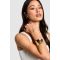 Bracelet Jonc Doré Brossé - Jaune Or - One Size, Jaune Or