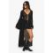 Cardigan Long En Crochet - Noir - L, Noir