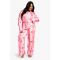 Grande Taille - Ensemble De Pyjama À Rayures Fines - Rose - 52, Rose