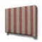 IKEA - Abelvär Headboard Cover, Soft Red, Linen - Bemz