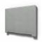 IKEA - Abelvär Headboard Cover, Silver Grey, Cotton - Bemz