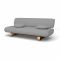 IKEA - Allerum Sofa Bed Cover, Graphite, Linen - Bemz
