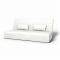 IKEA - Beddinge Sofa Bed Cover, Absolute White, Linen - Bemz