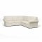 IKEA - Ektorp 4 Seater Corner Sofa Cover, Unbleached, Linen - Bemz