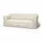 IKEA - Multi Fit 3 Seater Sofa Cover, Unbleached, Linen - Bemz