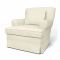 IKEA - Stockholm Armchair Cover (1994-2000) Small, Sand Beige, Cotton - Bemz