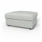 IKEA - Vimle Footstool with Storage Cover, Silver Grey, Linen - Bemz