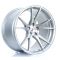 2Forge ZF2 Alloy Wheels In Silver Polished Face Set Of 4 - 20x10 Inch ET25 5x120 PCD 76mm Centre Bore Silver Polished Face, Silver