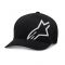 Alpinestars Corp Shift II Flex Fit Hat - Large / X-Large - Black / White